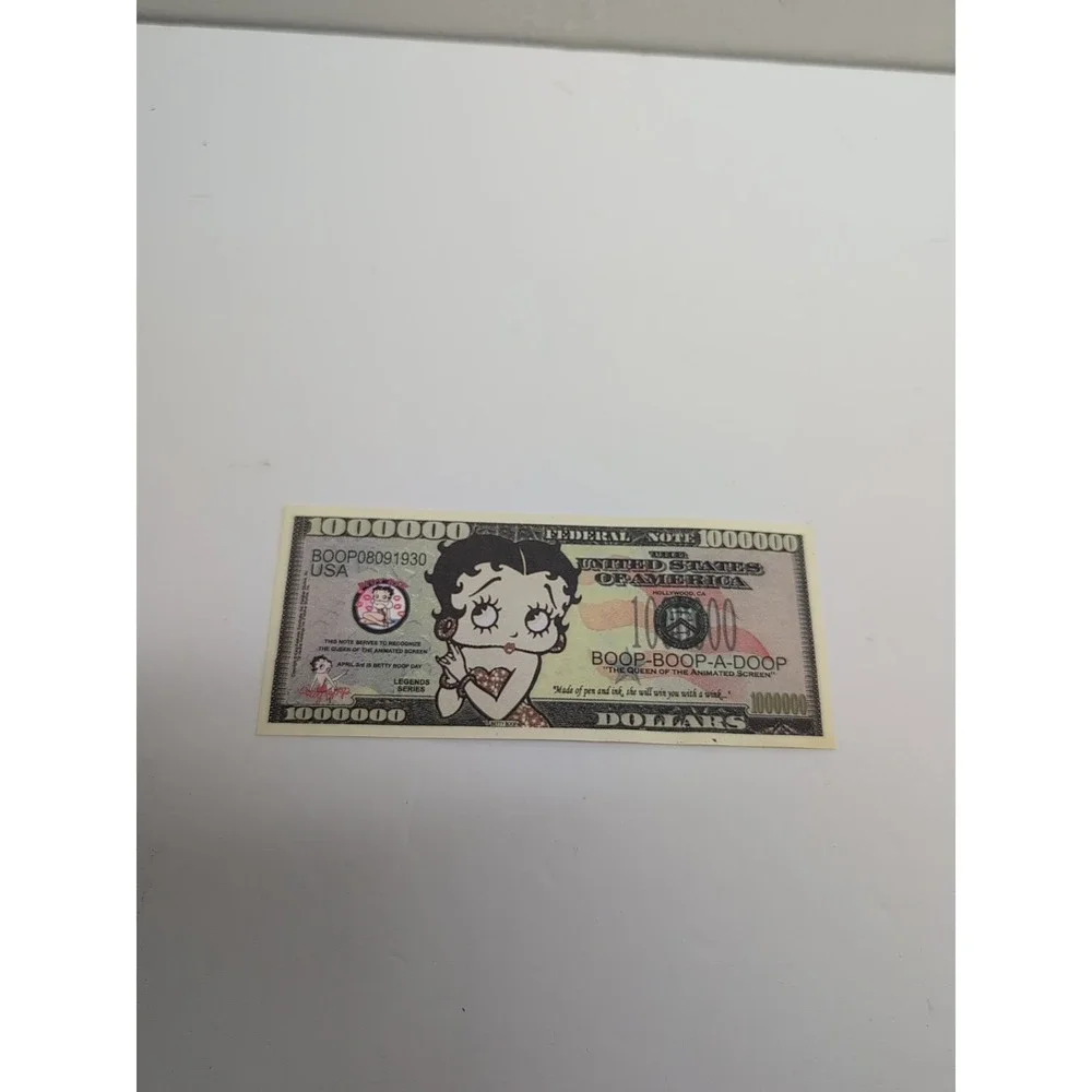 Betty Boop Million Dollar Bill